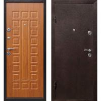Дверь входная металлическая Йошкар, 960 мм, левая, цвет золотистый дуб