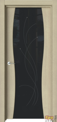 Дверь Сириус с гравировкой Сечение